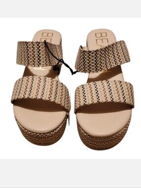 Women’s 10M Coconuts by Matisse Ocean Ave Espadrille Platform Slide Sandal